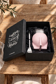 BOX MAMÁ 4 - MATE IMPERIAL ACERO ROSA QUARTZ