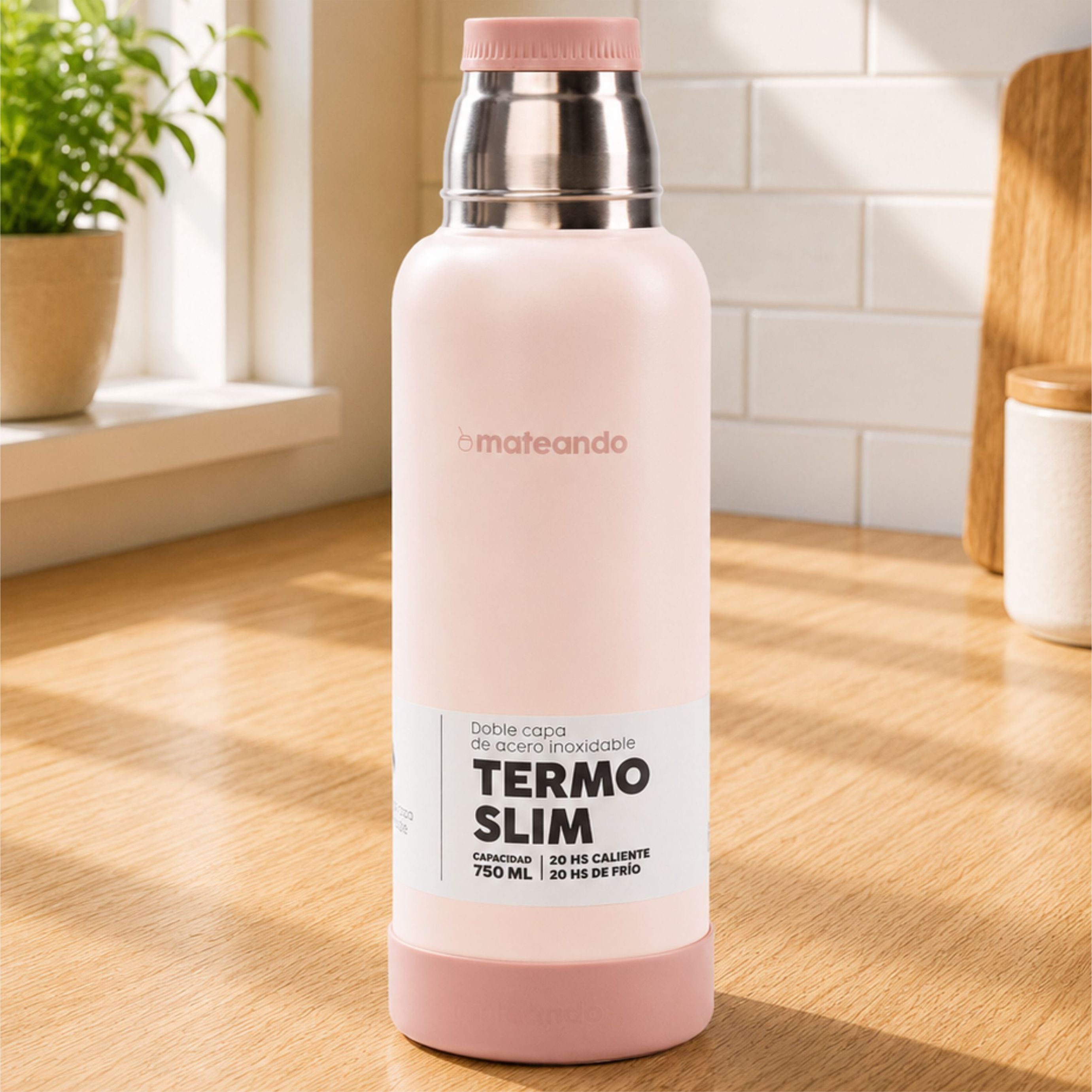Termo Mateando 750ml Slim