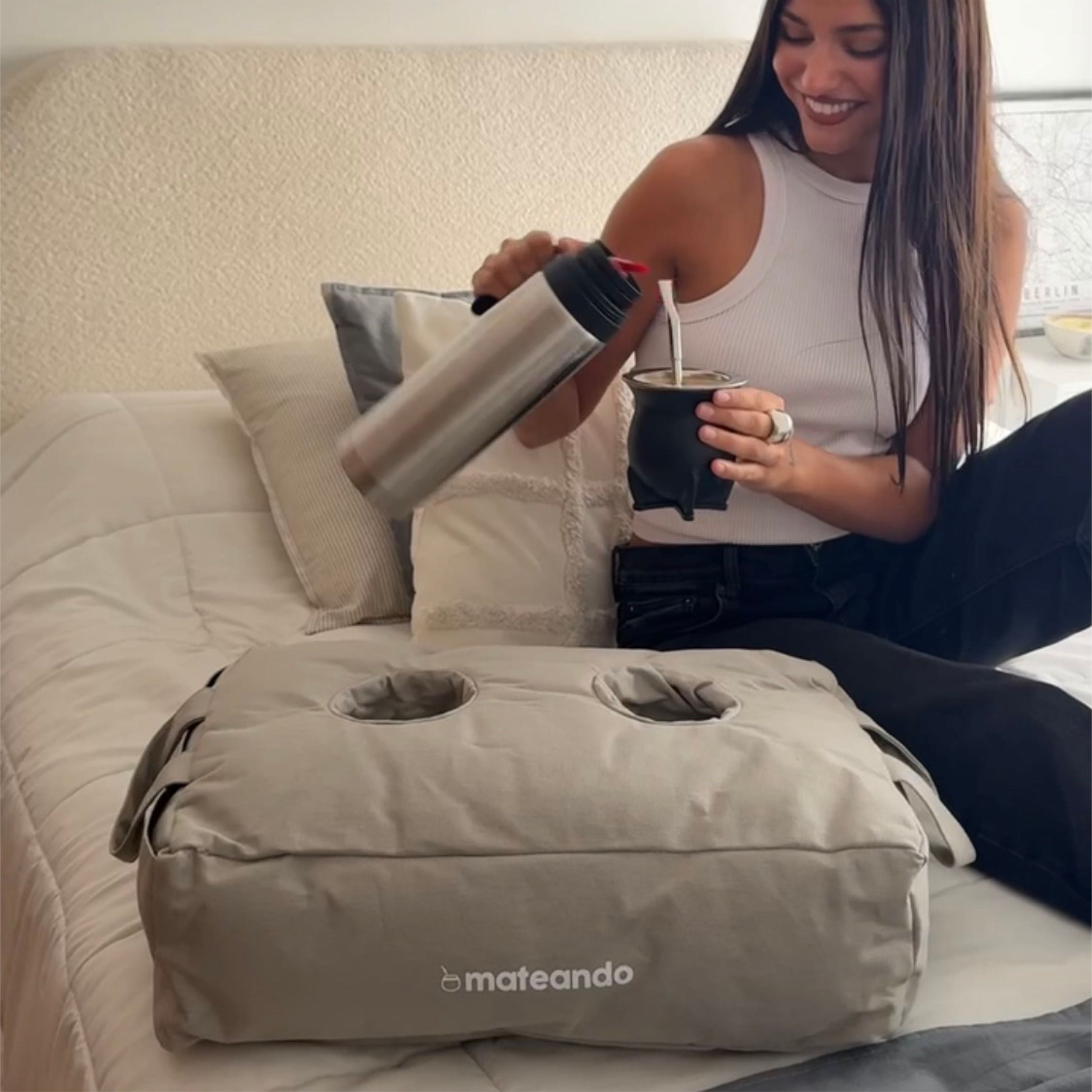 Almohada Matera Mateando
