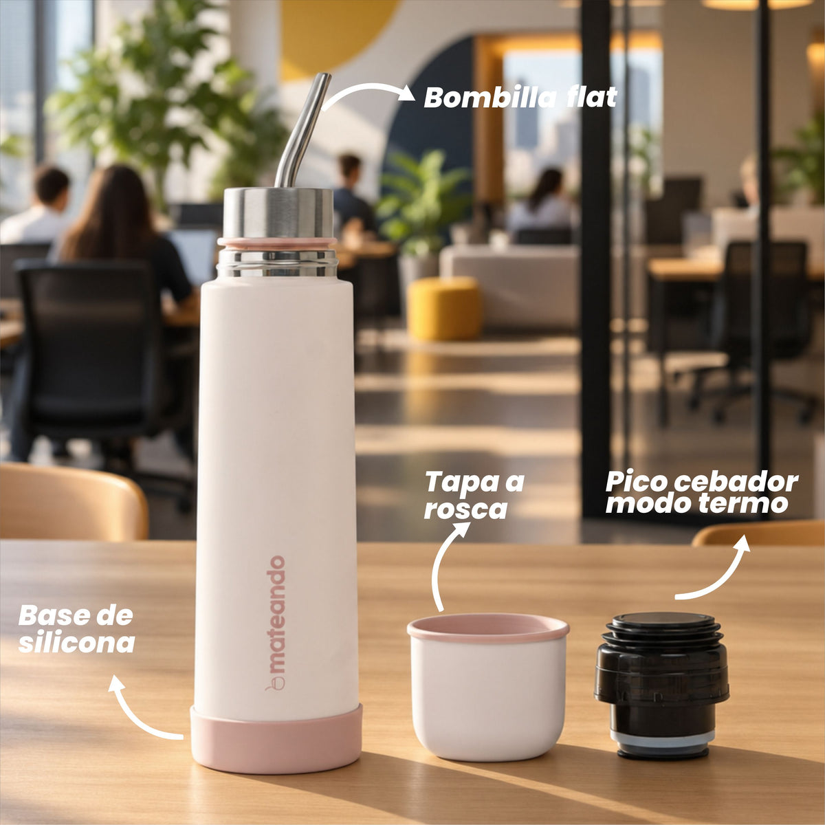 Mate Listo Autocebante Mateando 500ml