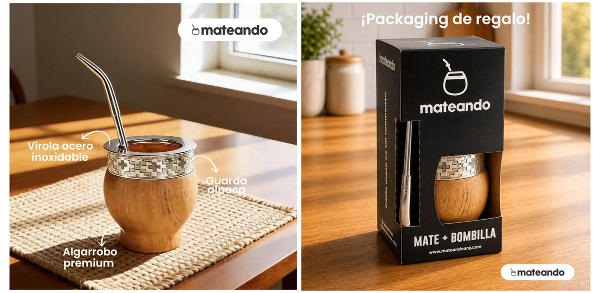 Mate Imperial Algarrobo Premium