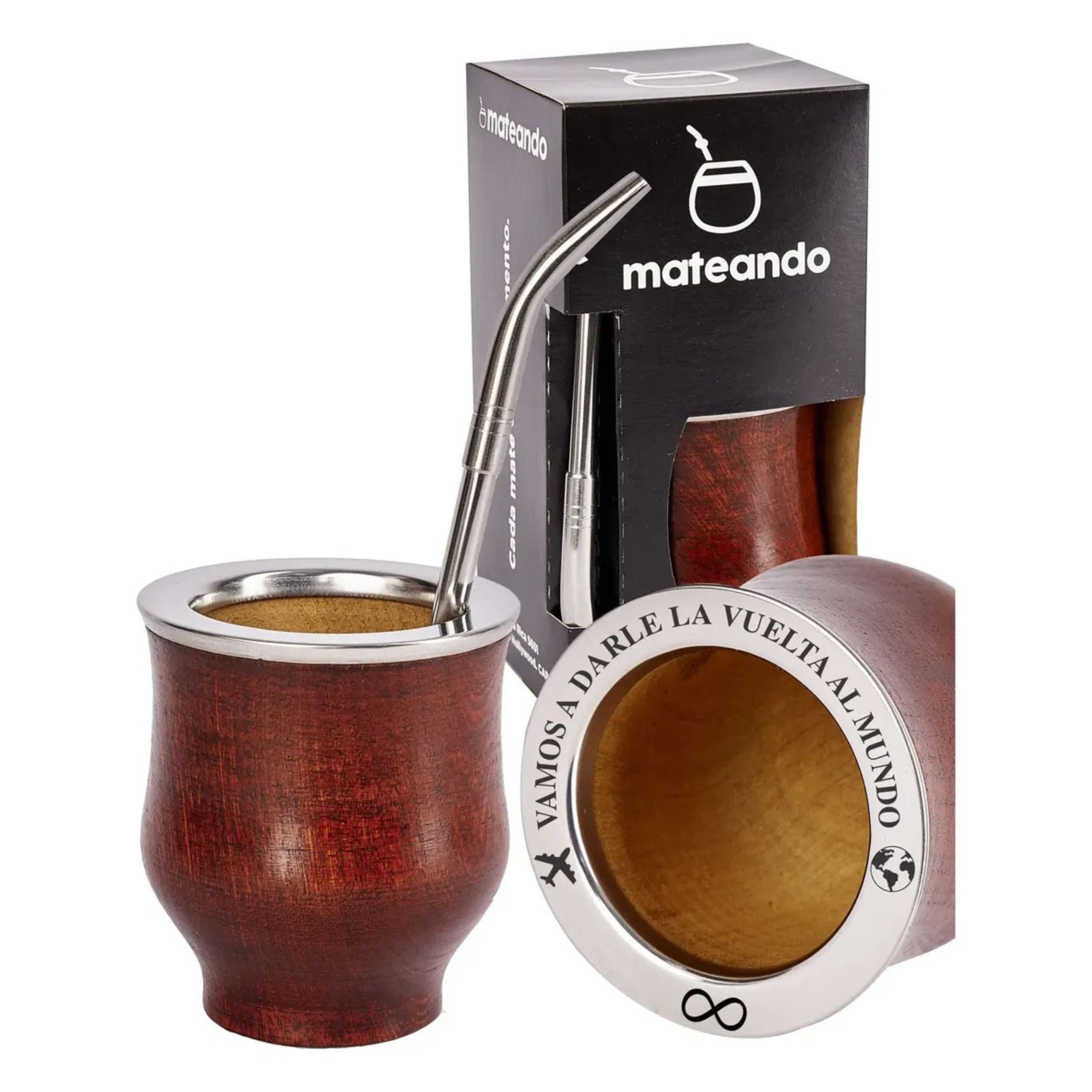 Mate Camionero Algarrobo Encerado
