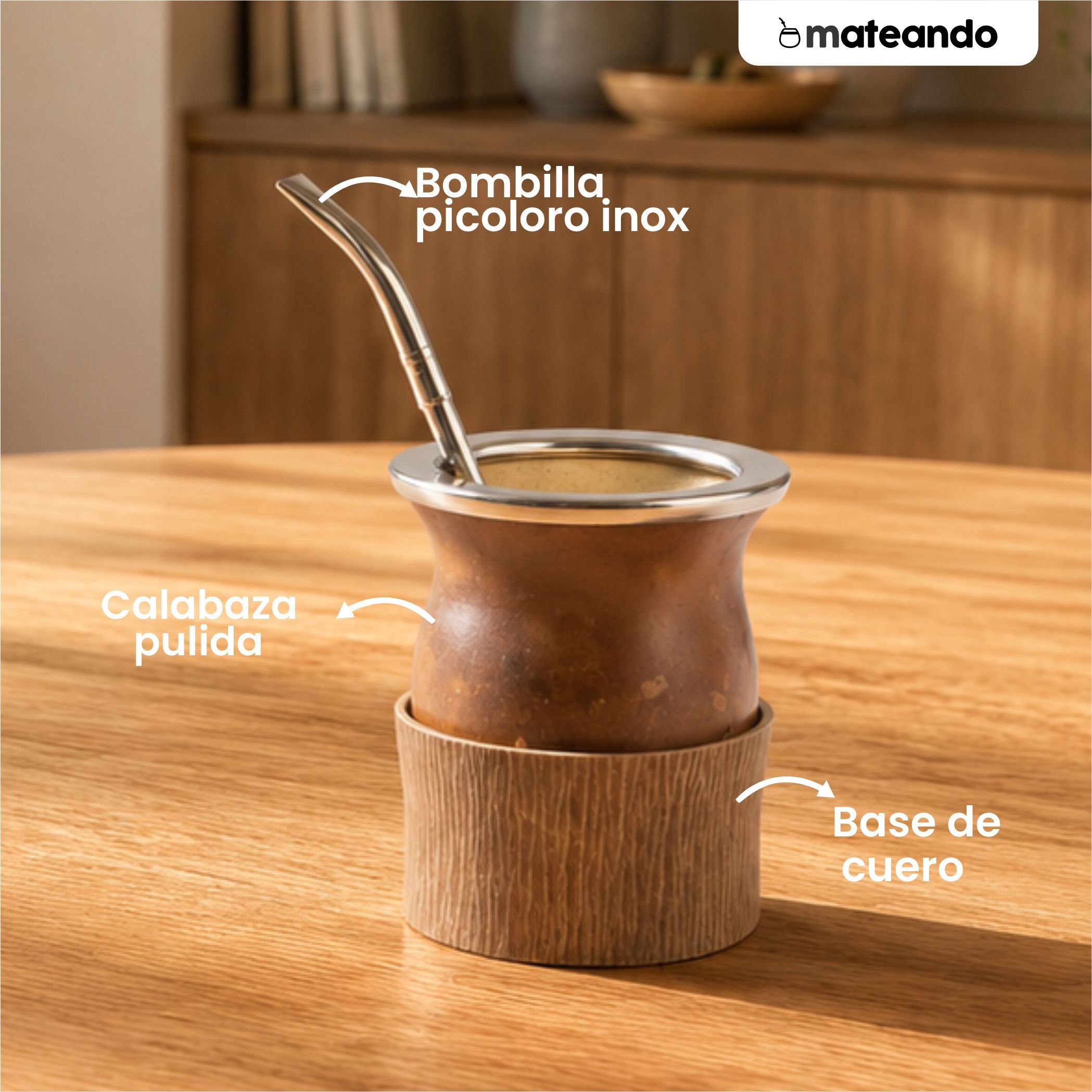Mate Camionero Criollo con Virola