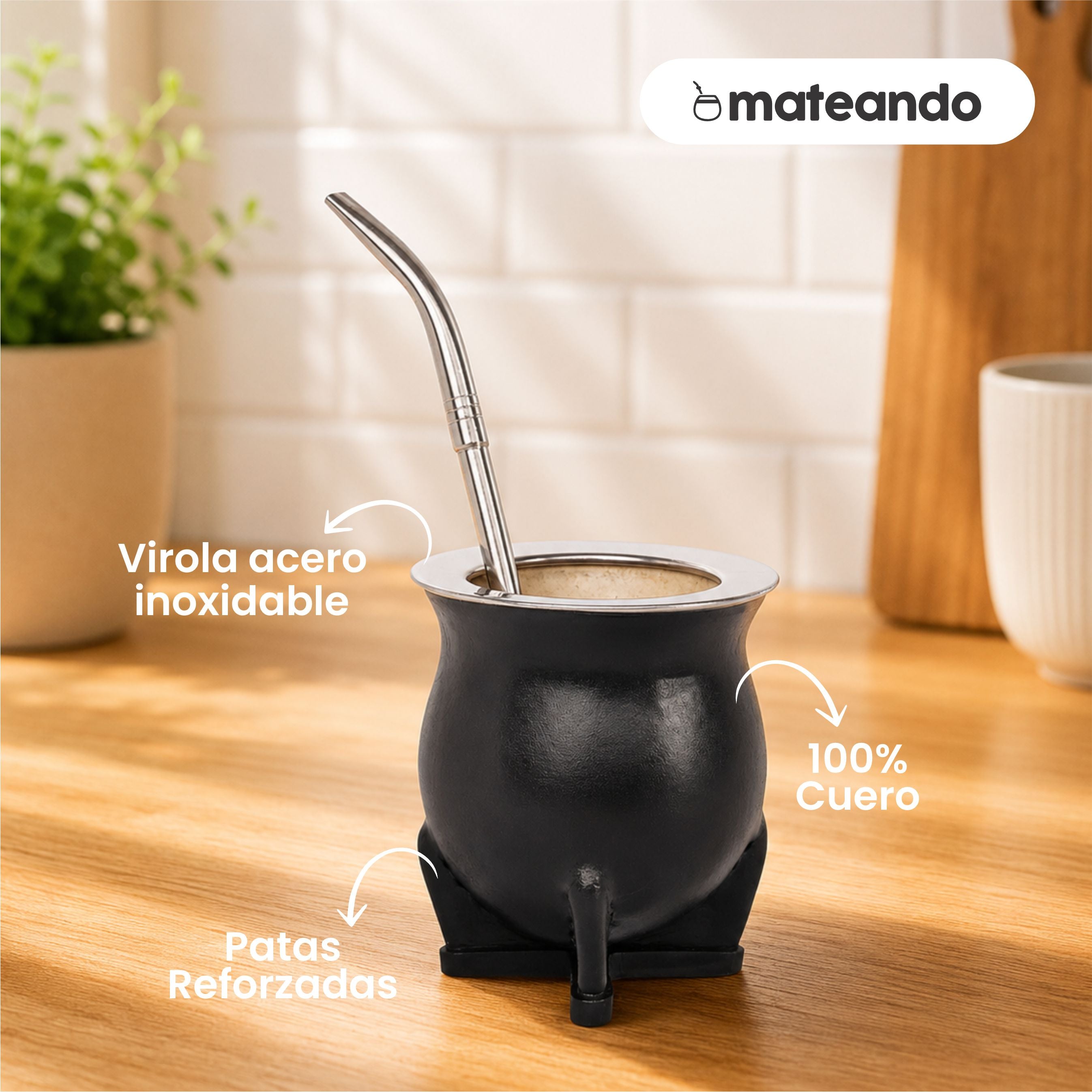 Mate Camionero Calabaza Premium