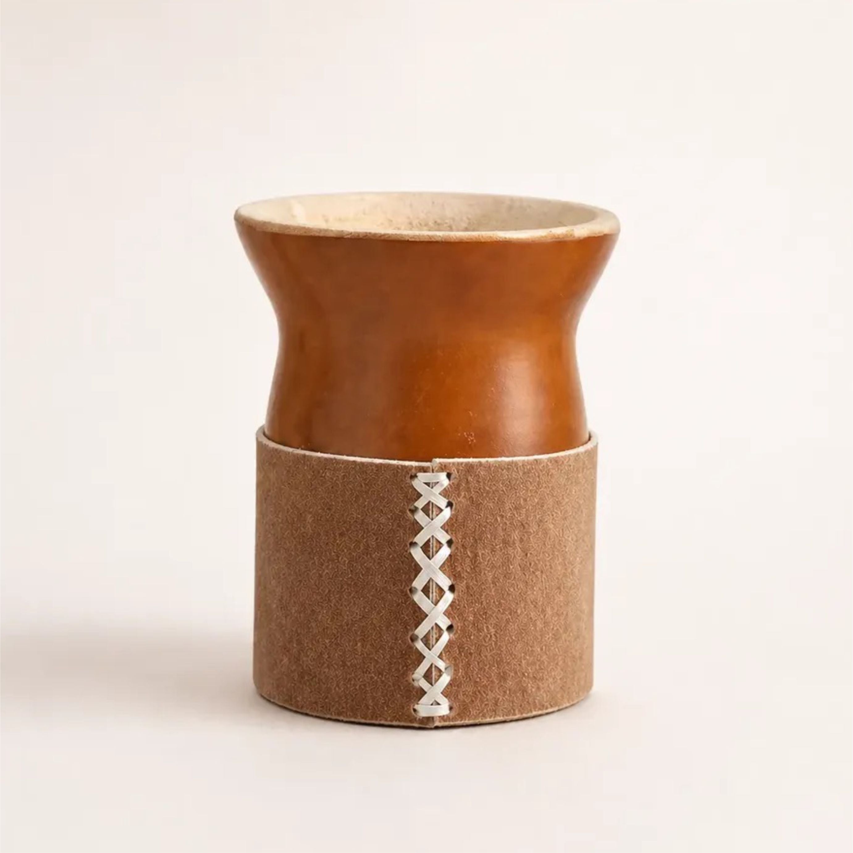 Mate Criollo Con Base de Cuero
