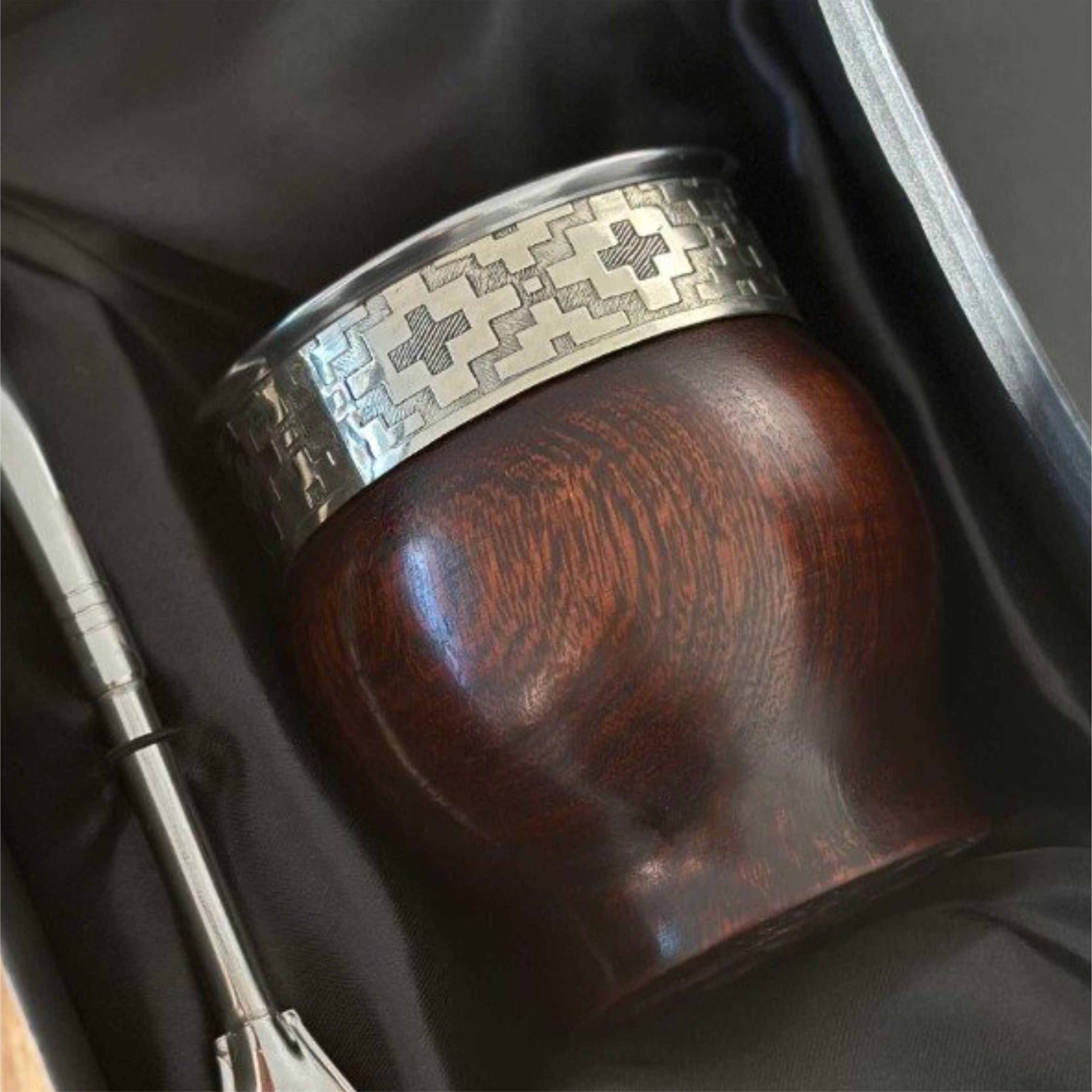 Mate Imperial Algarrobo Encerado Premium
