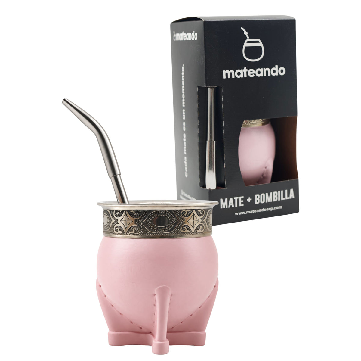 Mate Imperial Acero Rose Quartz