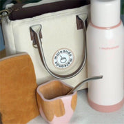 Kit Matero Capri Termo y Mate Rose Quartz c/ Yerbera Gamuza